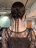 【あきら】ヘアセットパーティーヘア結婚式卒業式