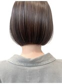 ハイライトバレイヤージュダブルカラーショートカット30代40代