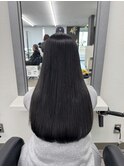 髪質改善 くせ毛 ストレート 縮毛矯正 艶髪 ロング 湿気対策