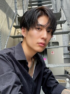 フィフスジングウマエ 原宿(fifth JINGUMAE) 大人の色気◎メンズシャドウパーマ×韓国コンマヘア