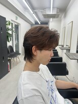 ステージ(STAGE)&nbsp;ダウンパーマ　ニュアンスパーマ　センターパート