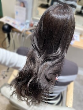 透明感グレージュ【のぶち】