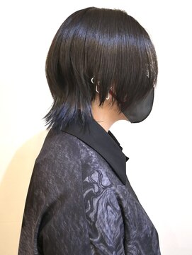 モリオ フロム ロンドン 成増店 【morio成増/宇佐美】ウルフ×襟足カラー