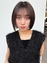 ロンドクレール 川崎(Lond clair)&nbsp;【北澤華】ブリーチなし/髪質改善/ピンクベージュ/前髪/川崎