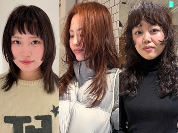 ナリー(Nary)の写真/人気のレイヤースタイルを手にいれるには、顔まわりのバランスが重要です。一気に垢抜け旬スタイルに。