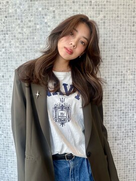 ラパンセノアール(LA PENSEE NOIR) ロング×ハイライトカラー