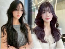 韓国風レイヤーカットで柔らかい動きと抜け感のある今っぽいヘアスタイルへ！［心斎橋/韓国/顔まわり］