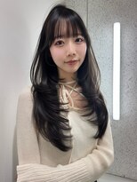 ソヨン 大宮店(SOYON) 結べるレイヤーカット/暗髪/艶髪/顔周り