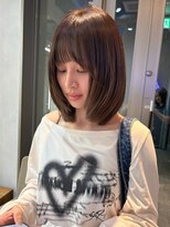 ウェイズトウキョウ 表参道(Ways TOKYO)&nbsp;カット/カラー/顔周りレイヤー/レイヤーカット/ミディアム