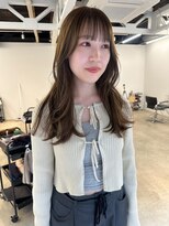 パーク(PARK)&nbsp;レイヤーカット アプリエカラー ベージュ