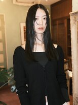 ランプ 代官山(the lamp)&nbsp;黒髪レイヤーカット艶髪レイヤースタイルモードクラシック