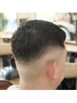 ふかみ理容院 男らしいスキンフェード×濡れパン