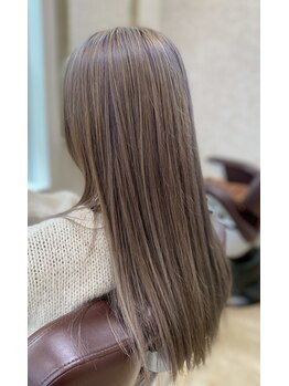 ヘアースタジオ La・Lienの写真/ダメージレスな超高濃度水素カラーを使用!カラーをすると「傷むんじゃないか」と心配な方におすすめ!