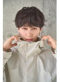 《セットを簡単に》パーマで大人の雰囲気に/フェザーパーマ