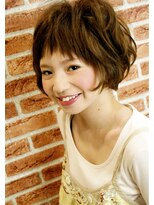 レンジシ オモテサンドウ(RENJISHI omotesando)&nbsp;個性派★ベリーショートバングボブ