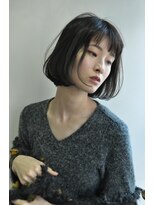 ヘアーサロン サボイア ウィズ ドッグ(SAVOIA with DOG) ラインと質感BOB