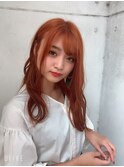 ナチュラルオレンジカラー☆AMU