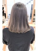 10代20代30代40代大人かわいい小顔重めボブ透明感カラー