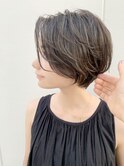 大人ハイライトショートボブ【Ruufus恵比寿渋谷】31516