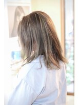 フィルヘアー(fil hair) アッシュグレージュ＋ハイライト