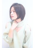 サイドタイトシルエット【掛川　美容室　ショート】