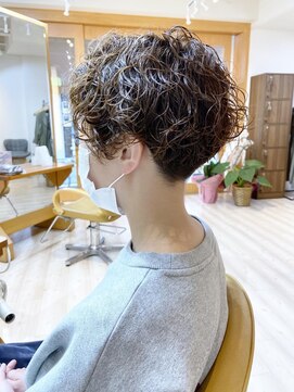 モリオ フロム ロンドン 成増店 【morio成増/ムラマツ】髪質改善 ショートボブパーマ アッシュ