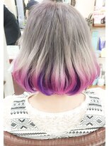 デイズ(days)&nbsp;インスタでバズった！毛先ビビッドカラー可愛いデザインカラー