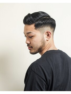 レンゲン(LENGEN) メンズかき上げニュアンスマッシュサイドパート韓国マッシュ