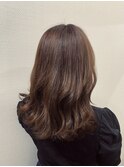 色落ちの季節にしっかりとしたブラウン
