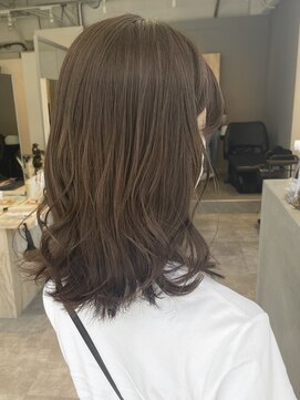 ジル ヘアデザイン ナンバ(JILL Hair Design NAMBA) maro greige♪/透明感カラー/ナチュラル/ラテカラー