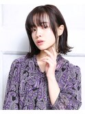 大人可愛い小顔美髪カールボブ結べるボブA1