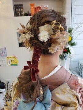 ヘアーズ 本店(HAIRZ) 《HAIRZ》一原☆成人式スタイル！