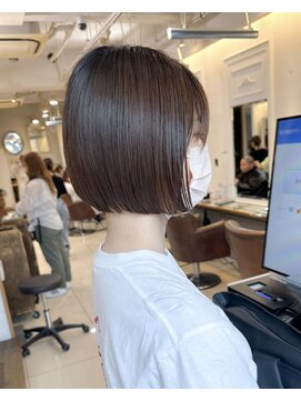 ネオリーブアイム 横浜西口店(Neolive aim) まとまるボブ 艶髪 切りっぱなし【横浜】k