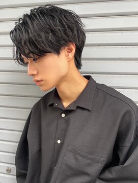 ツーダブルバイフィフス 西梅田店(WW.. by fifth) ツイストスパイラルパーマメンズパーマツイストパーマウルフ梅田