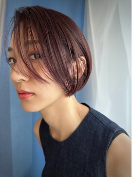 イトシテ ミニボブ×パープルアッシュ【担当　ジン　トモヒト】