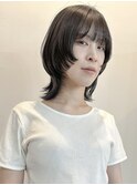アイロンが簡単!ぱっつん前髪×フェイスレイヤー くびれボブ