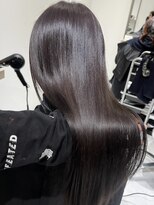 ヨロ 小岩(YOLO) 小岩ブリーチなしダブルカラーラベンダーグレージュ韓国レイヤー