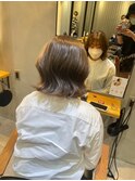 髪質改善＊マチルダボブアッシュカラー＊美髪【Zina船橋】