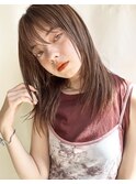 くすみベージュモカベージュ似合わせカット 20代30代40代50代