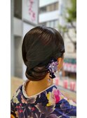 浴衣ヘアアレンジ