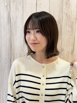 ナルム(naluM) ぱつっと外ハネボブ