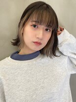 ココ なかもず店(COCO)&nbsp;レイヤーカット/ボブ/髪質改善/チェリーブラウン