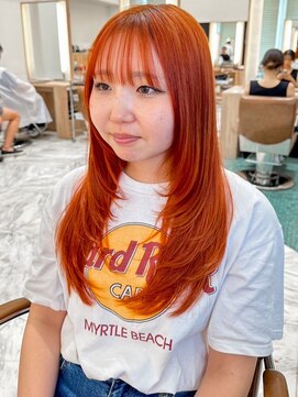 アテナ(ATENA) フェイスレイヤー×髪質改善カラー