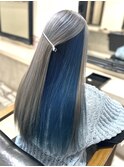 ホワイト×ブルー