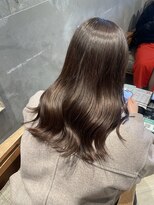 ブリッツバイレボ 船橋(BLITZ by REVO)&nbsp;ほんのりオリーブグレージュカラー/ブリーチなしダブルカラー