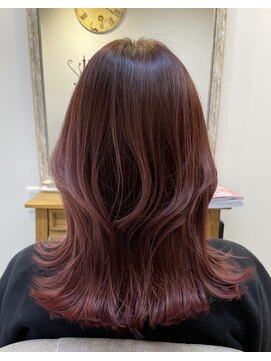 ヘアアンドヘッドスパ エリー(hair&headspa elly) ルビーピンク