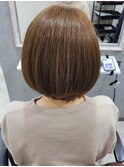 前下りショートボブ