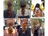 ヘアセット専門店のヘアアレンジ