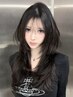【福住指名限定】ハッシュレイヤーカット＋ワンメイクケラチンカラー