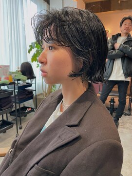 ツナグ(tsunagu) ワンカールボブ、ニュアンスパーマ